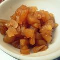 Pommes confites à la cannelle