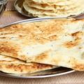 Naan indien au fromage