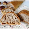 Pain sans gluten à la farine de châtaigne