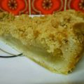 tarte crumble pomme cannelle