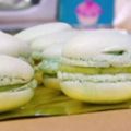 Macarons citron vert basilic