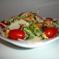 Salade de poulet mariné au parmigiano reggiano,[...]