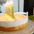 Le sponge cake mousse de citron