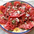Salade de tomates cœur de bœuf au roquefort[...]