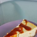 Cheesecake et caramel au beurre salé