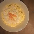 Tagliatelles au saumon fumé et Philadelphia