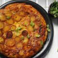 Tortilla au chorizo façon tatin