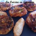 Tatin d'oignons confits