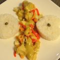 Mijoté de cabillaud au curry - Cod stew in curry