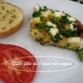 FRITTATA AUX ASPERGES, AUX CREVETTES ET AU[...]