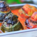 Tomates et courgettes farcies