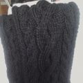 Tricot newbie - Echarpe tressée