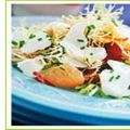 Salade de cabillaud au pamplemousse