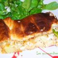Feuilleté poireau - saumon, Recette Ptitchef