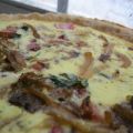 Quiche lardons, oignons caramélisés à la bière[...]