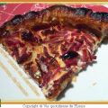 Tarte - Pizza au maroilles, allumettes de bacon