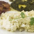 Pilaf de riz basmati à la coriandre