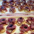 Toast au magret fumé et foie gras de canard