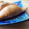 Petits chaussons épicés potimarron et chèvre