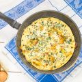 Omelette aux patissons