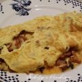 Omelette aux champignons des bois