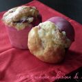 Muffins aux fruits d'été et au chocolat blanc
