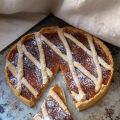 Tarte à la confiture de rhubarbe