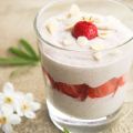 Crème de sarrasin à la fraise