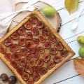 Tarte à la figue, pâte à sablé breton, crème[...]