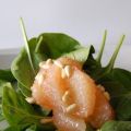 Épinards et pamplemousses, vinaigrette au[...]