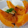 Potimarron à l’orange et au gingembre