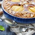 Tarte aux poires, noix et amandes