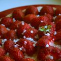 Tarte aux fraises légère