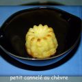 Petits cannelés au fromage de chèvre