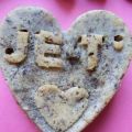 Petits gâteaux messagers pour la st valentin,[...]