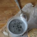 Latte au sésame noir