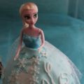 Gâteau poupée Elsa / Reine des Neiges (gâteau[...]