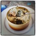 Parmentier de pulled pork au vert de  blettes