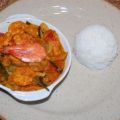 Crevettes au curry, Recette Ptitchef