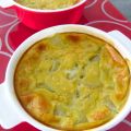 Flan aux poires au lait de noisettes