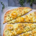 Pizza jaune, Recette Ptitchef