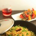 Riz épicé aux lentilles
