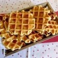 GAUFRES BRIOCHÉES A LA FLEUR D'ORANGER