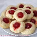 Biscuits fondants à la cerise