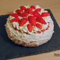 Pavlova aux fraises