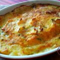 Gratin de lieu jaune, pommes de terre et[...]