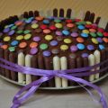 Gâteau au finger et smarties