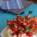 Gâteau aux amandes & crème diplomate