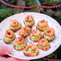 Toasts à la crème de brocoli et aux crevettes[...]