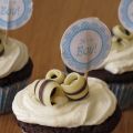 cupcake chocolat blanc et noir
